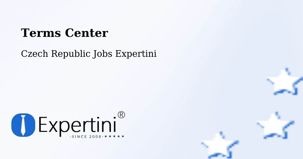 Terms of Service – Soběslav - Czech Republic Jobs Expertini